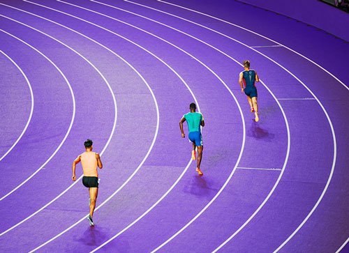 stadium track