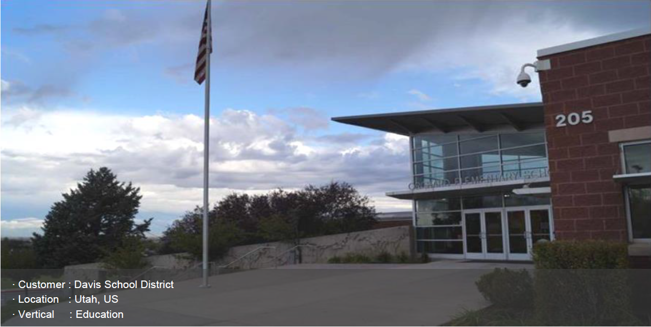 Davis School District Chooses Hanwha for Transition from Analog to IP