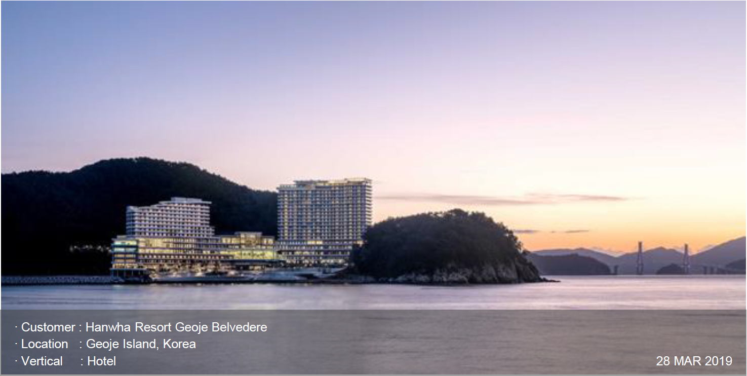 Wisenet Selected by a Premium Resort to  Safeguard Guests and Resort Facilities