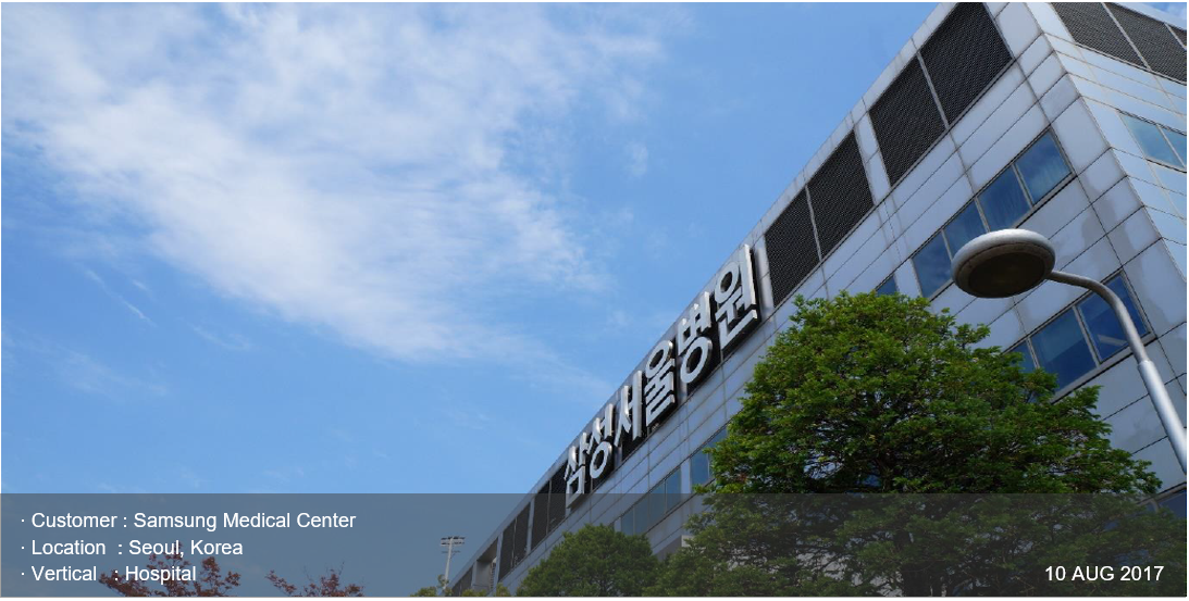 Hanwha Vision’s reliable A/S System enables Safe Monitoring even in Large Hospital