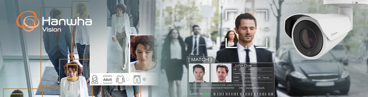 Artificial Intelligence identifies a person on the street.