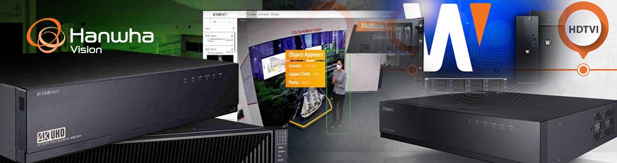 BL_S_73-NVR-vs-DVR-v1 Illustration comparing NVR and DVR security camera systems, showing how cameras connect to each type of recorder and use a VMS solution to store and manage surveillance video.